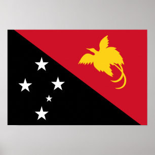 Affiches Drapeau Papouasie-Nouvelle-Guinée