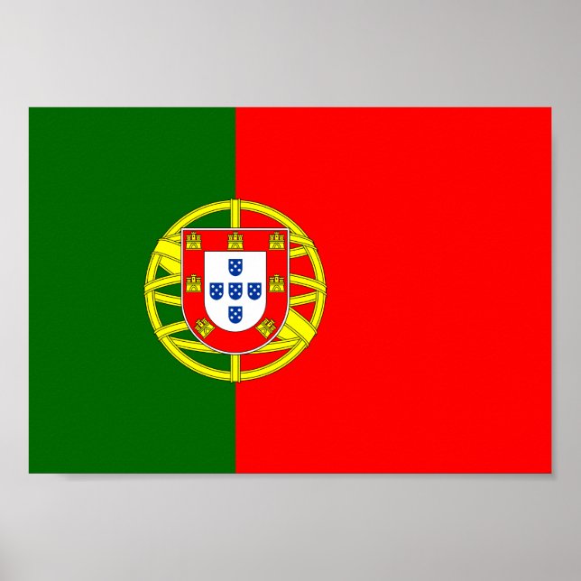 Affiches Drapeau Portugal (Devant)