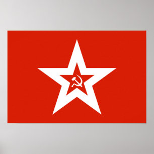 Affiches Drapeau soviétique de marine