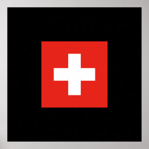 Affiches Drapeau suisse - Drapeau suisse