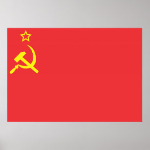 Affiches Drapeau URSS