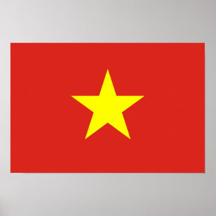Affiches Drapeau vietnamien