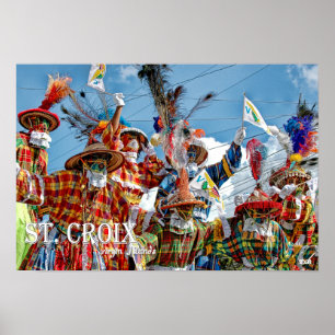 Affiches Drapeaux des îles Vierges américaines Moko Jumbi