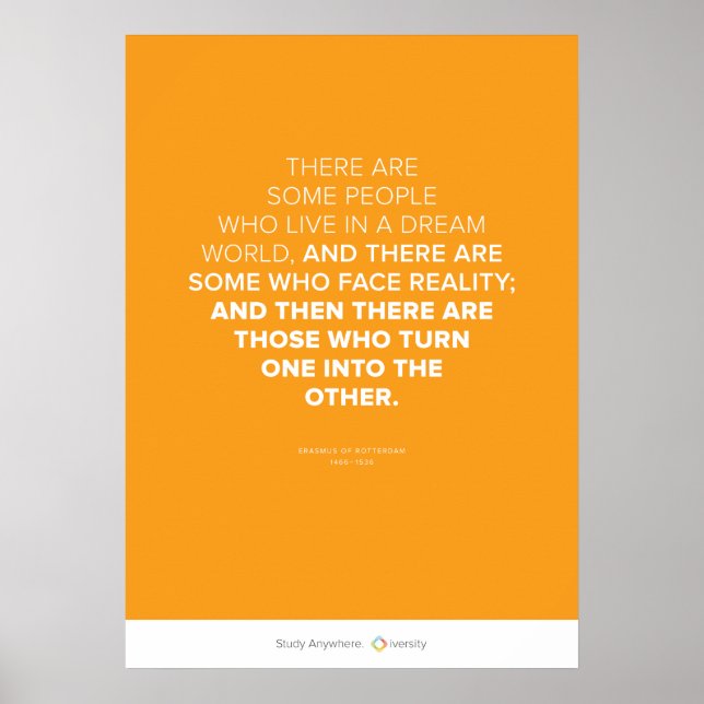 Affiches Dream and Reality (Devant)