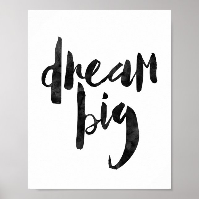 Affiches Dream Big (Devant)