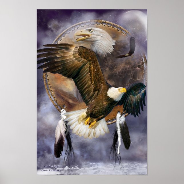 Affiches Dream Catcher Series - Spirit Eagle Poster/Imprime (Devant)