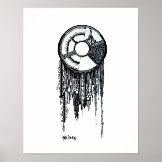 Affiches Dreamcatcher - Arrière - plan blanc