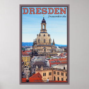 Affiches Dresde Frauenkirche