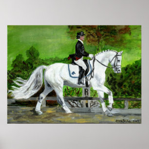 Affiches Dressage Horse Portrait I