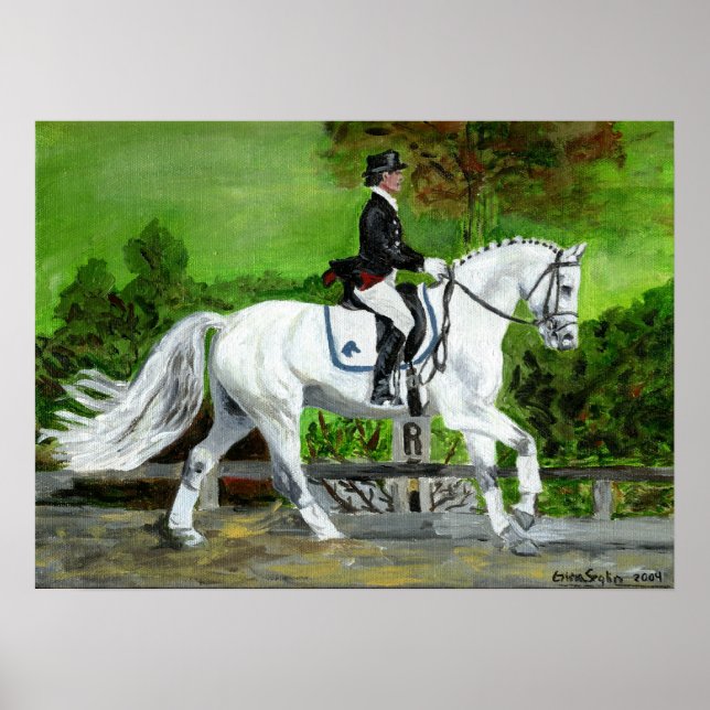 Affiches Dressage Horse Portrait I (Devant)