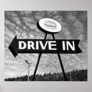 Affiches Drive In Burgers