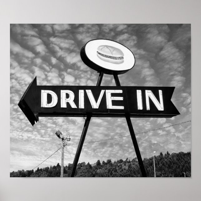 Affiches Drive In Burgers (Devant)