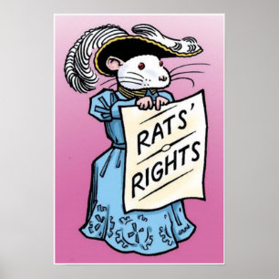 Affiches Droites de rats