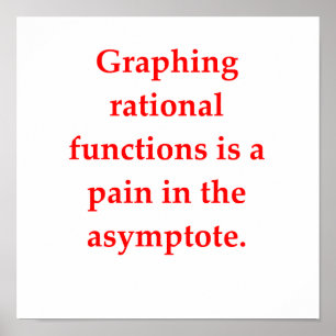 Affiches drôle de plaisanterie mathématique