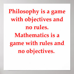 Affiches drôle de plaisanterie mathématique