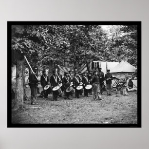 Affiches Drum Corps à Bealeton, VA 1863