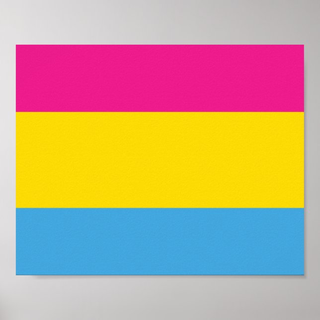 Affiches du drapeau transexuel (Devant)