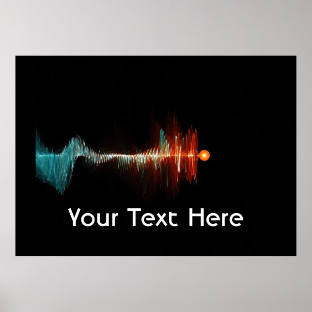 Affiches Dualité de la vague de particules (Devant)