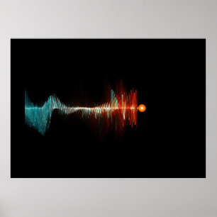 Affiches Dualité de la vague de particules