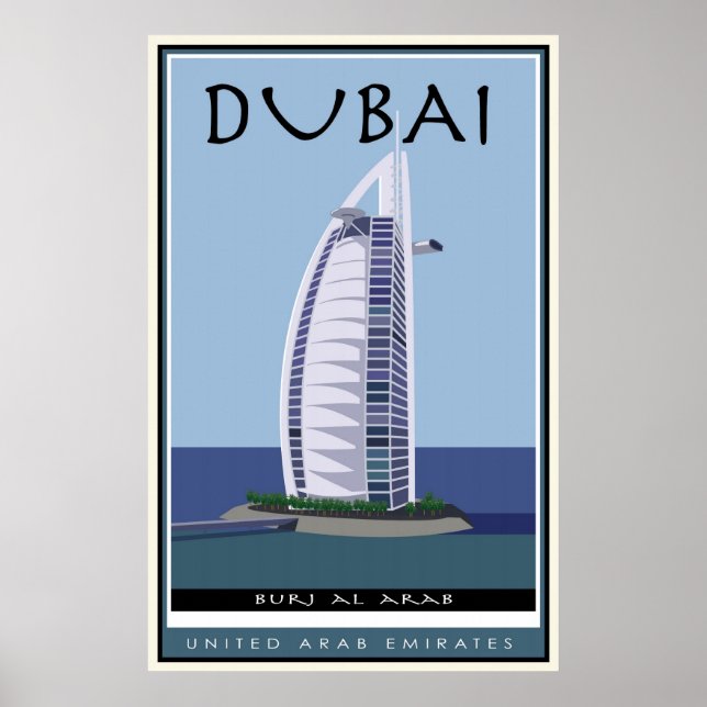 Affiches Dubaï (Devant)