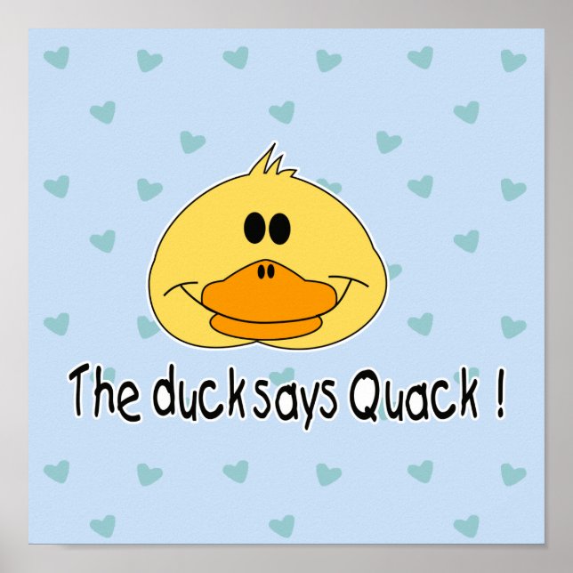 Affiches Duck Dit Quack (Devant)