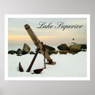 Affiches Duluth Harbour Ancre Lac Supérieur