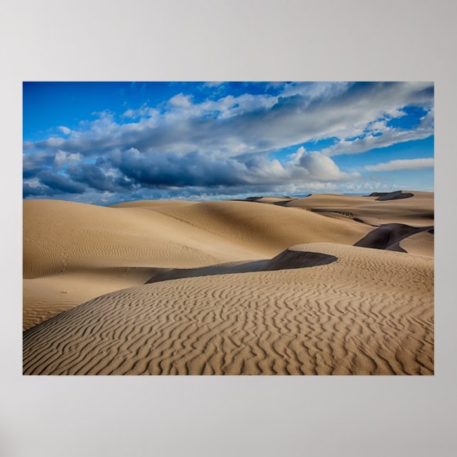 Affiches Dunes infinies (Devant)