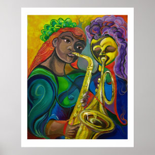 Affiches Duo de jazz