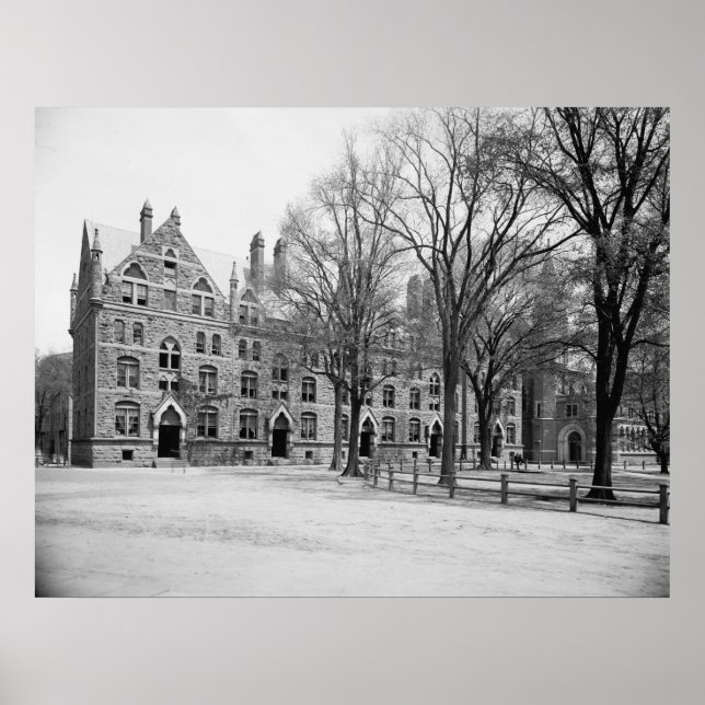 Affiches Durfee Hall and Chapel (Université de Yale) (Devant)