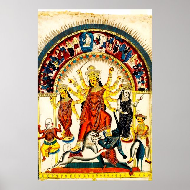 Affiches Durga, le destructeur des maux (Devant)
