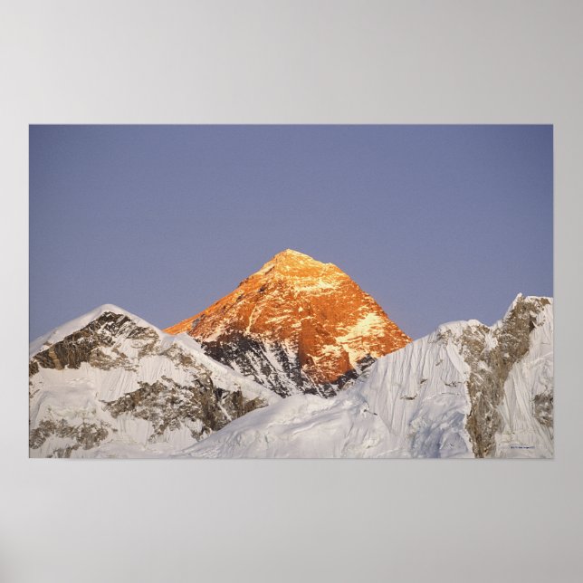 Affiches Dusk au Mont Everest, Népal (Devant)