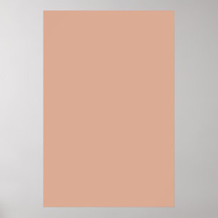 Affiches Dusk Peach Mode Couleur Tendance 2014 Customisée