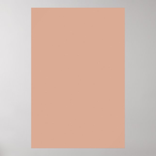 Affiches Dusk Peach Mode Couleur Tendance 2014 Customisée (Devant)