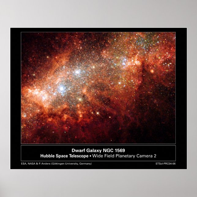 Affiches DwarfGalaxy-NGC1569-2004-06a (Devant)