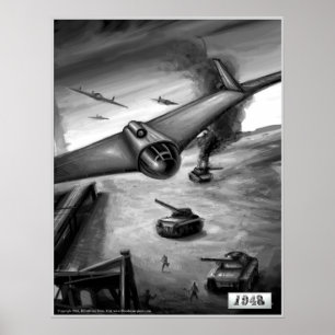 Affiches E-555 Bombing Run