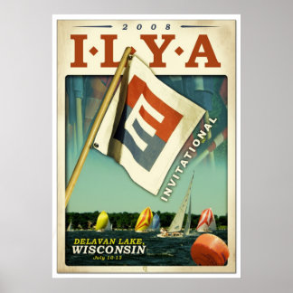 Affiches E Race 2008 imprimé "vieilli"