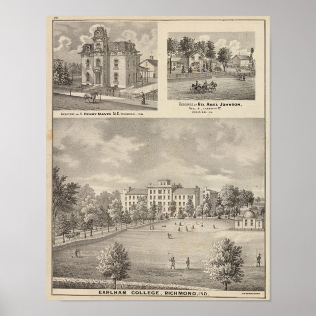 Affiches Earlham College, Richmond (Devant)