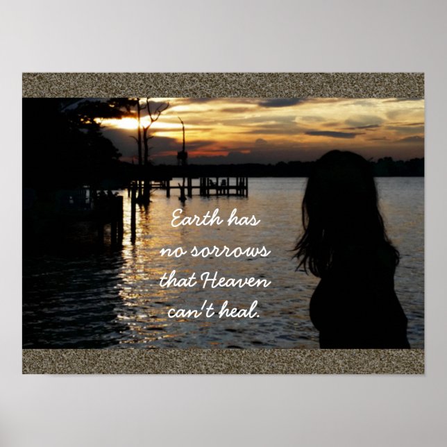 Affiches Earth has no sorrows - art print (Devant)