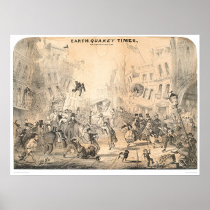 Affiches Earth Quakey Times (0785A)