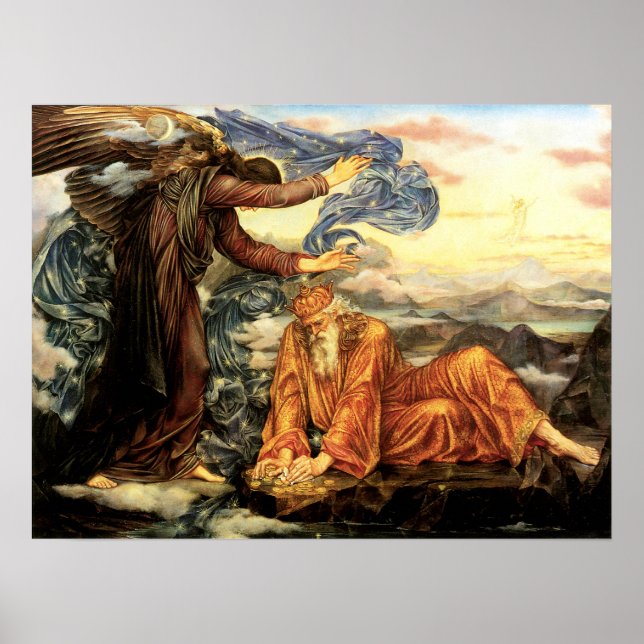 Affiches Earthbound par Evelyn De Morgan, Art victorien (Devant)