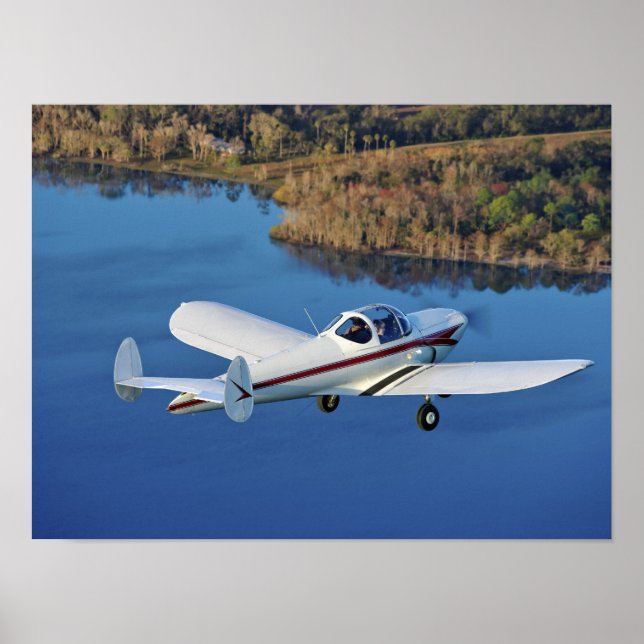 Affiches Eau bleue Ercoupe (Devant)