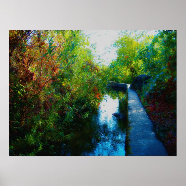 Affiches "Eau Peinte" (Devant)