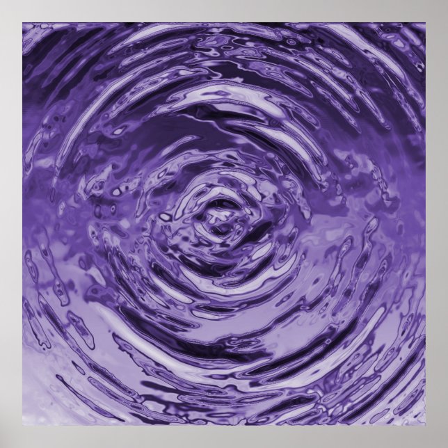 Affiches Eau Violet (Devant)