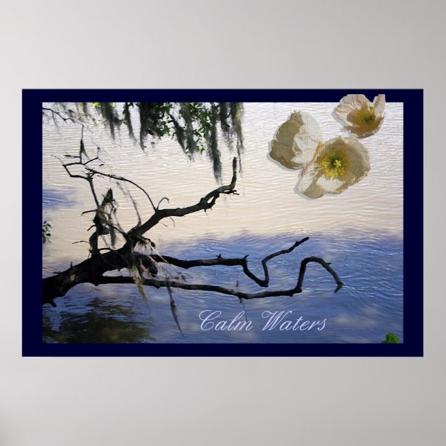 Affiches Eaux calmes (Devant)