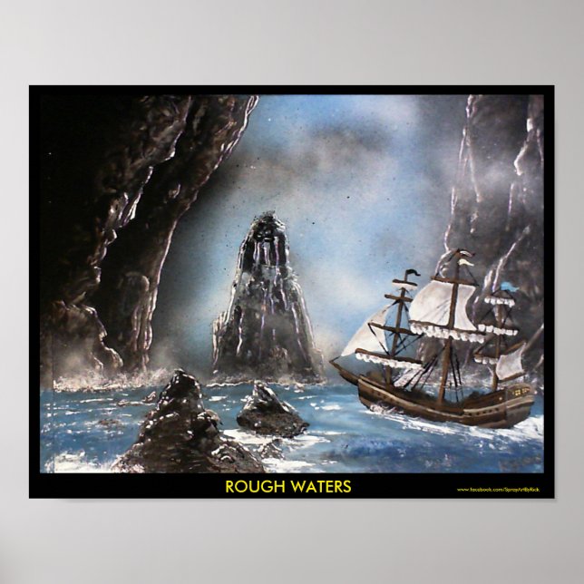 Affiches Eaux rudes (Devant)