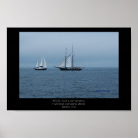 Eaux tempétueuses, voici, Dieu est mon salut, Post