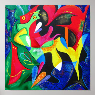 Affiches Echos de Taino - Porto Rico Art