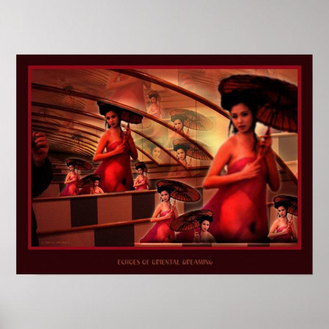 Affiches Echos d'un rêve oriental (Devant)