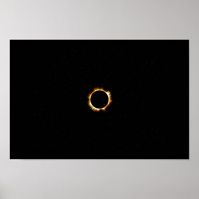 Affiches Éclipse solaire (Devant)