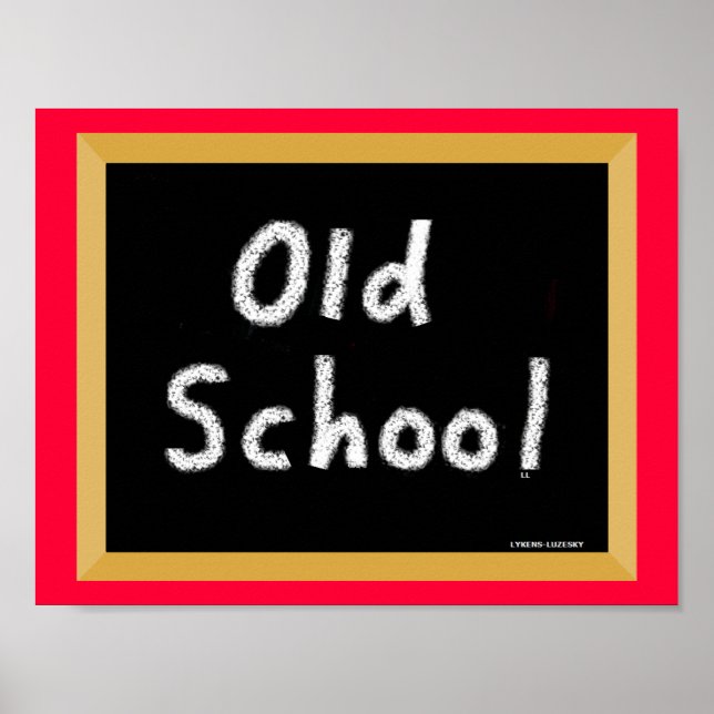 Affiches École ancienne (Devant)